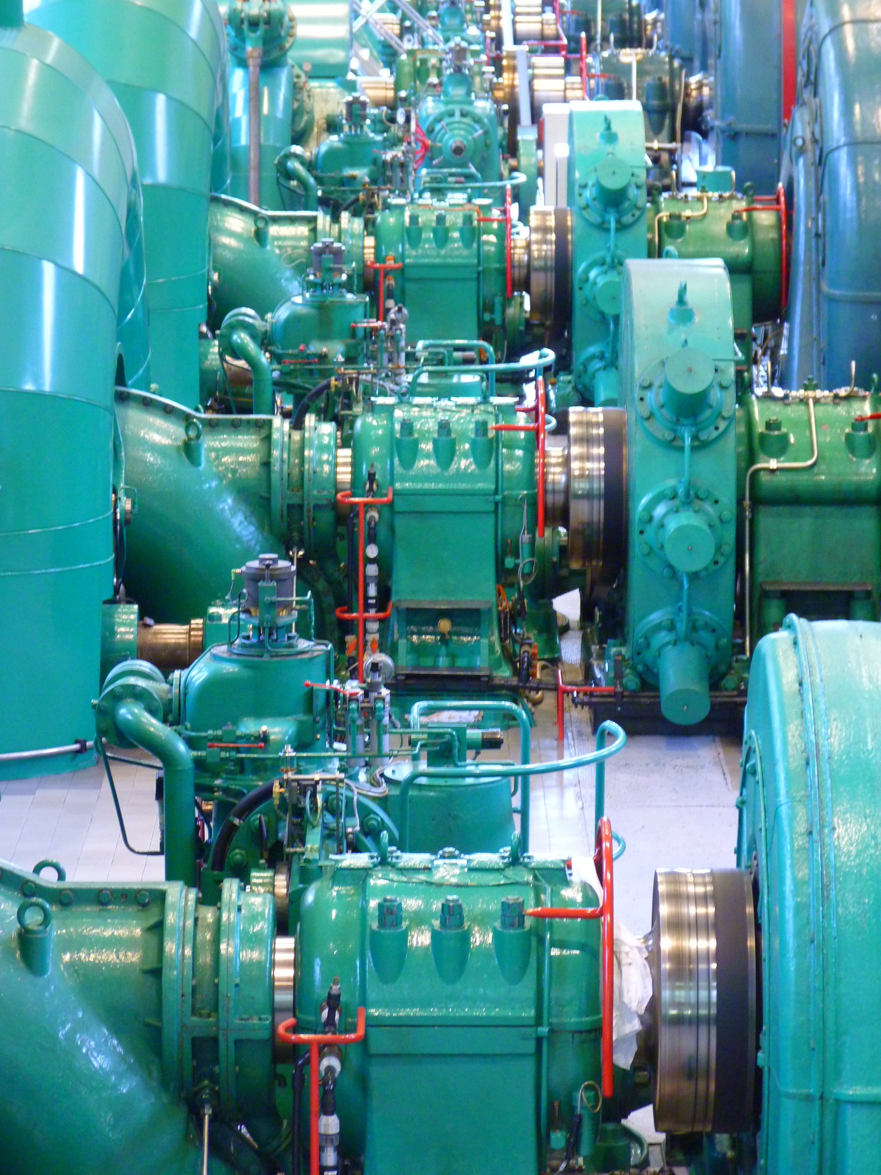 Industrieanlage Maschinen